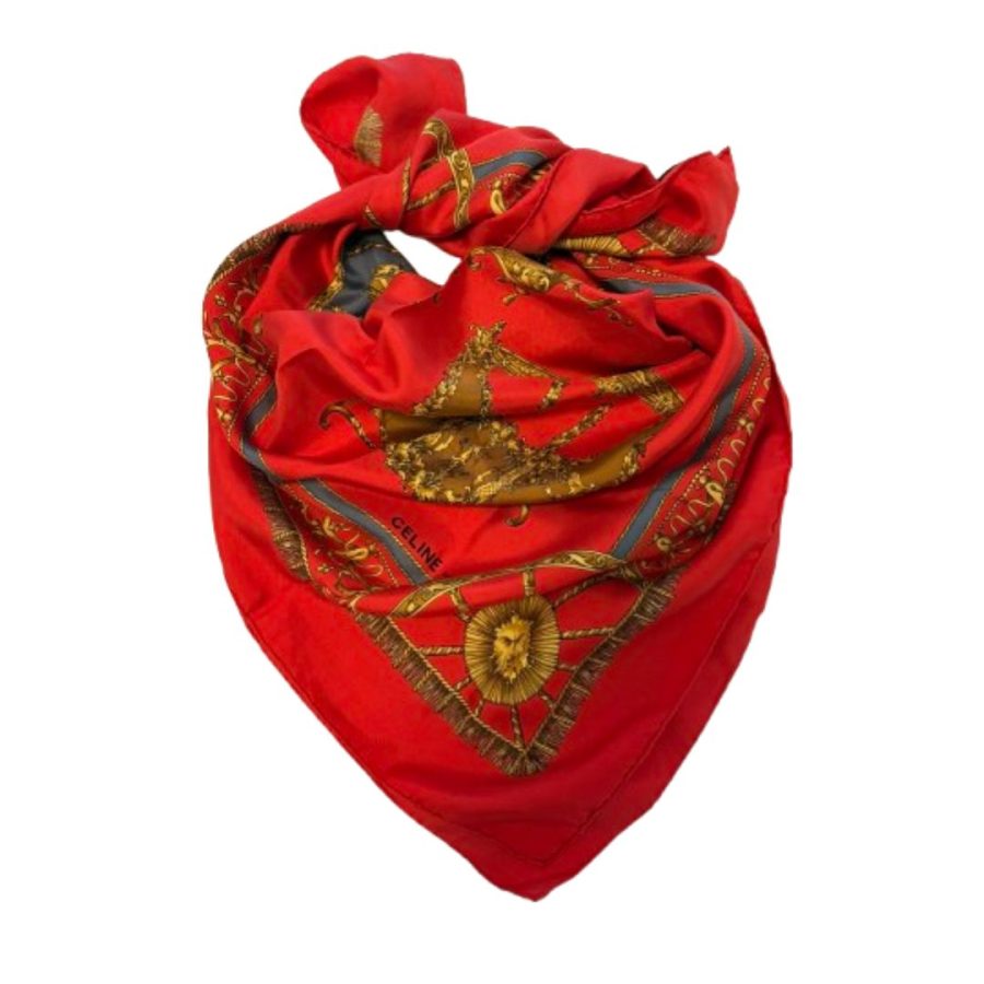 Celine silk scarf